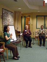Exercising at the Renfrew Collingwood Seniors Society