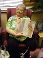 Knitting club at the Renfrew Collingwood Seniors Society
