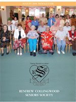 Download Renfrew Collingwood Seniors Society newsletter