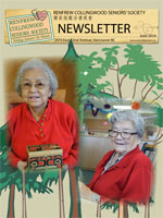Download Renfrew Collingwood Seniors Society newsletter