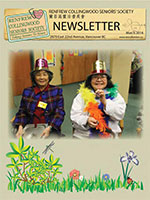 Download Renfrew Collingwood Seniors Society newsletter